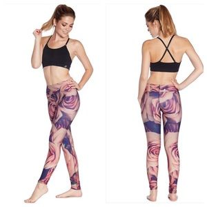 Werkshop rose leggings